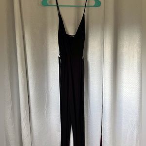 Flattering black jumpsuit